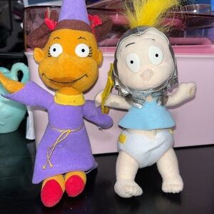 Vintage Rugrats Susie & Tommy Plush